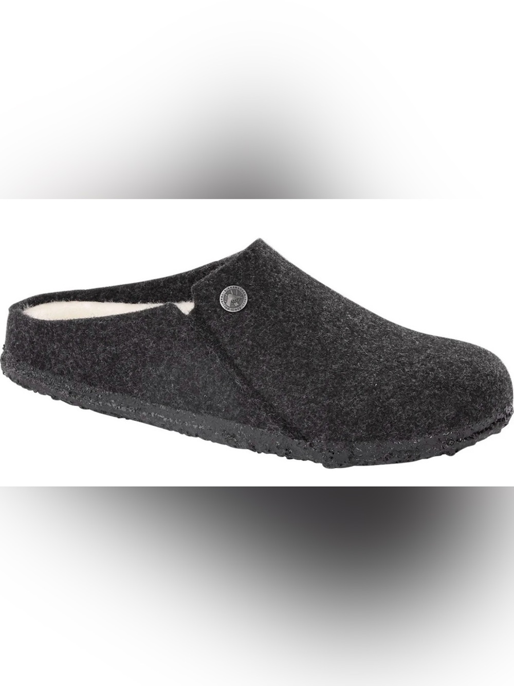Birkenstock Zermatt Wool Felt Slipper in Anthracite size 41 brand new w tag